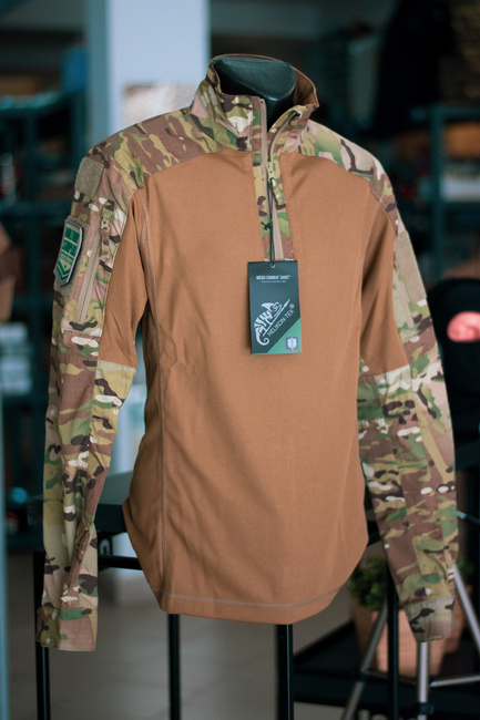 MCDU COMBAT SHIRT - NYCO RIPSTOP - MULTICAM/COYOTE - HELIKON TEX