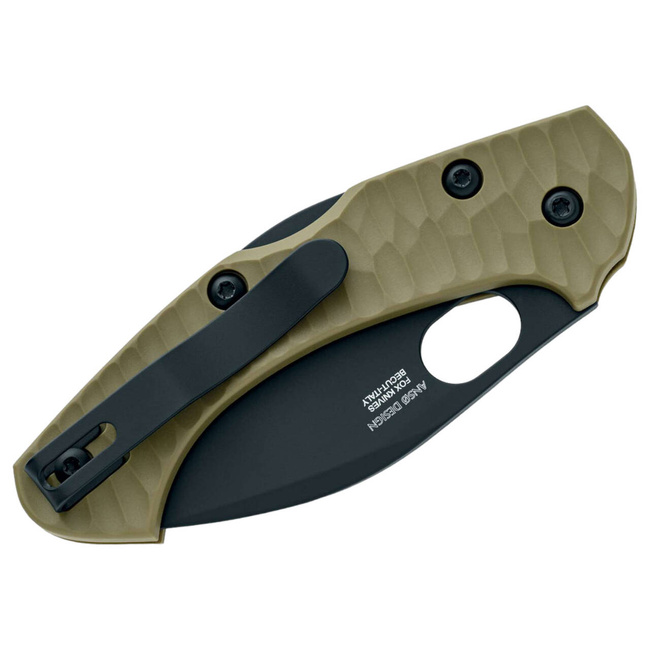 CUTIT DE BUZUNAR „Zero 2.0 Desert Warrior FRN Verde OD” - FOX KNIVES