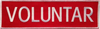 Emblema VOLUNTAR SMURD spate (mesaj personalizat)