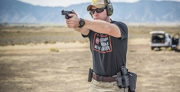POUCH PISTOL RAPID COMPETITION - GRI FUMURIU - HELIKON