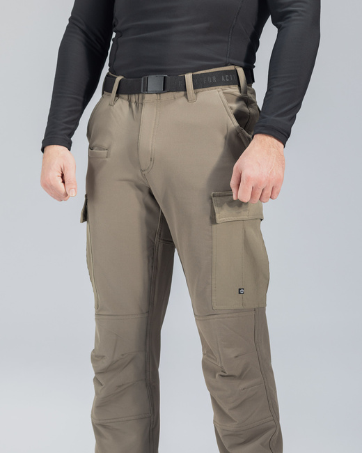 BDU 2.0 Pants with Elastic Waist and Fleece Lining - Arctic - K05068 - Black - Pentagon - Length 32 inches
