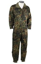 GERMAN ARMY FLECKTARN CAMO TANKER COVERALL IMPORT