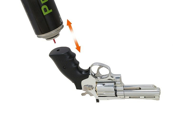 Replica revolver HG-132C Green Gas – versiune 6" / 0,63 J - HFC