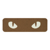 PATCH CAT EYES LASER CUT - COYOTE/GID - M-TAC