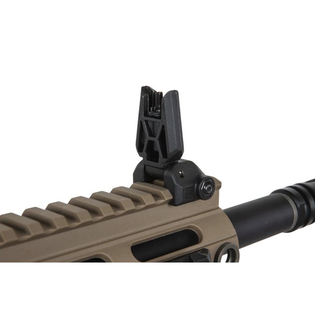 REPLICA PUSCA AIRSOFT SPECNA ARMS  SA-F04-RL - FLEX HAL - ETU - LIGHT OPS/ NEW RECEIVER HALF-TAN
