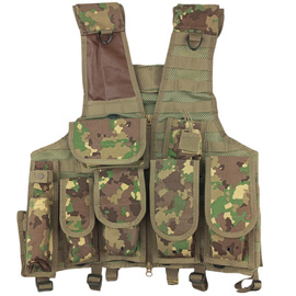 VESTA TACTICA CU BUZUNARE MODULARE - MOLLE - SURPLUS MILITAR ARMATA ROMANA - CAMUFLAJ M2017 - CA NOUA