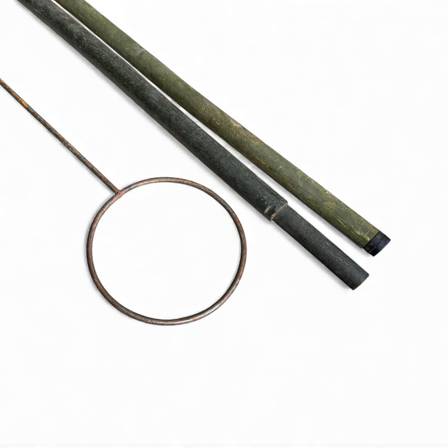 Suport din otel pentru plasa de camuflaj - Surplus Militar Armata Ungariei - Verde Olive - Uzat