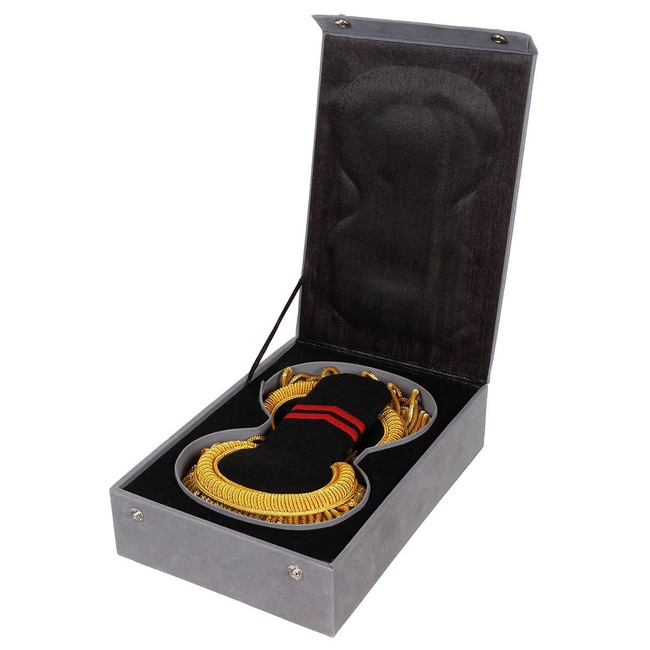 EPOLETI CU FRANJURI, RANK SUBOFITER MARIN CU CARCASA - SURPLUS MILITAR DE LA ARMATA PORTUGALIEI - CA NOI