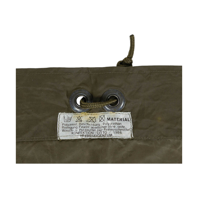 Foaie de cort militara Shelter Half - Surplus militar de la armata Austriaca - Verde OD - Uzata 