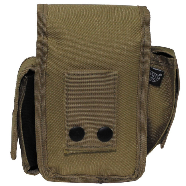 Belt Pouch with 3 compartments, coyote