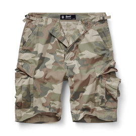 Pantaloni scurti BDU Ripstop - Light Woodland - Brandit