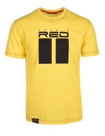 Tricou maneca scurta - Double Red - All Logo galben