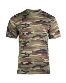 T-SHIRT - Mil-tec® - WOODLAND