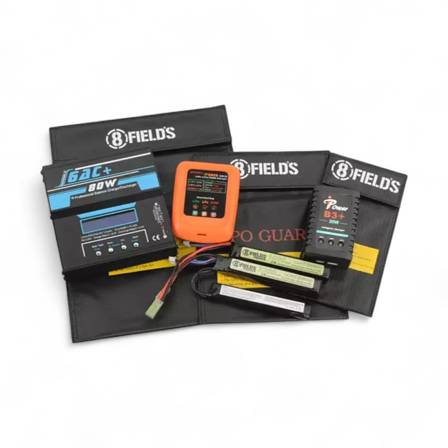 Husa protectie incarcare acumulatori LI-PO - MARE - 8FIELDS 