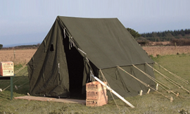US ARMY TENT - "SMALL WALL" - Mil-Tec® - OD GREEN