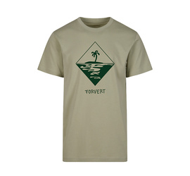 T-SHIRT - FORVERT PRINT -  SOFTSLAVIA - MORRO BAY - BRANDIT