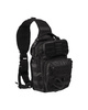 TACTICAL ASSAULT BACKPACK - WITH ONE STRAP - 10 L - BLACK