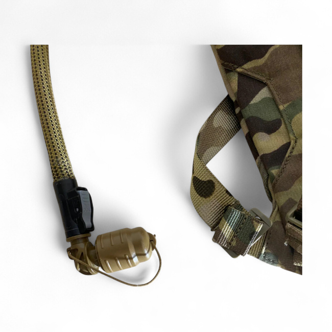 Rucsac de hidratare termoizolat -  Rider - rezervor TPU - Surplus Militar Armata Britanica UK - Camuflaj MTP - 3L - Uzat