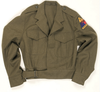 US Ike Jacket With Insignia Used