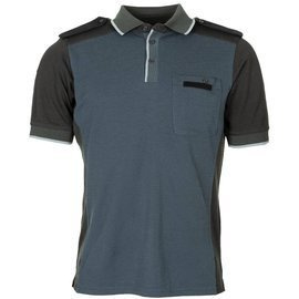 TRICOU POLO - ALBASTRU/GRI - SURPLUS MILITAR ARMATA BRITANICA - UZAT