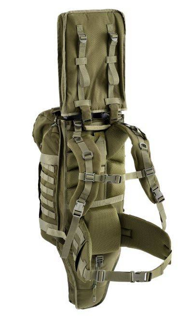 BACKPACK WITH INTEGRATED GUN HOLSTER - 45 L - DEFCON 5® - OD GREEN