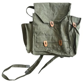 GEANTA PENTRU UNELTE TEXTIL/PIELE - VERDE OD - SURPLUS MILITAR ARMATA ROMANA - UZATA