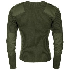 BRITISH COMMANDO PULLOVER - OD GREEN - USED