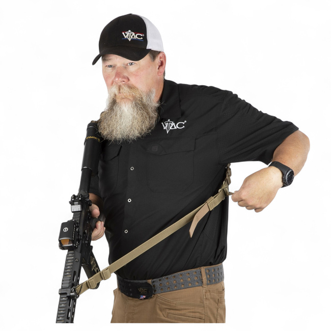 Wide Padded Tactical Sling - MK2 Hydura - over 150 cm - Coyote - Viking Tactics