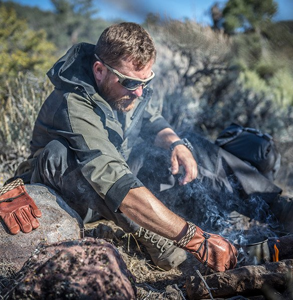 Jacheta WOODSMAN Anorak - Helikon Tex - Coyote