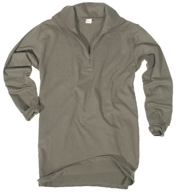 BLUZA GERMANA OLIVE CU FERMOAR