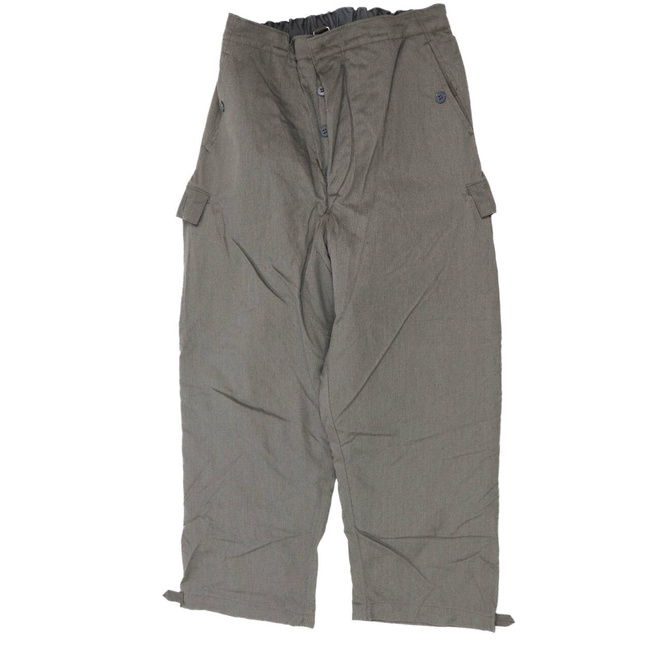 NVA COMBAT PANTS - EAST GERMAN ARMY - GREY - USED