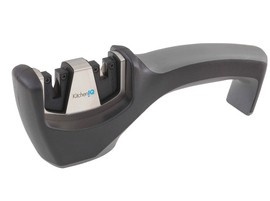 STRAIGHT EDGE PULL-THRU KNIFE SHARPENER - Kitchen IQ®