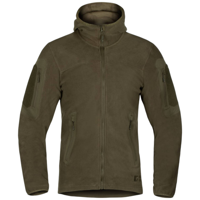 Jacheta Hoody din Fleece Aviceda Mk.II - Clawgear - Verde RAL7013