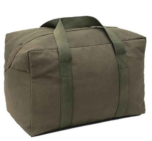 GEANTA DE TRANSPORT DIN BUMBAC - "U.S. PARACHUTE CARGO" - 77 L - Mil-Tec® - OD