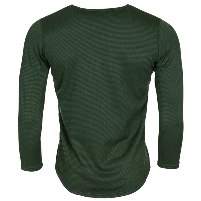 LONG-SLEEVED WINTER UNDERSHIRT - UKRAINIAN ARMY MILITARY SURPLUS - OD GREEN - LIKE NEW