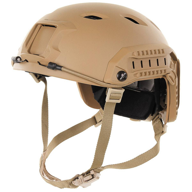 US Helmet - "FAST-paratroopers" - ABS-plastic - rails - Coyote Tan - MFH