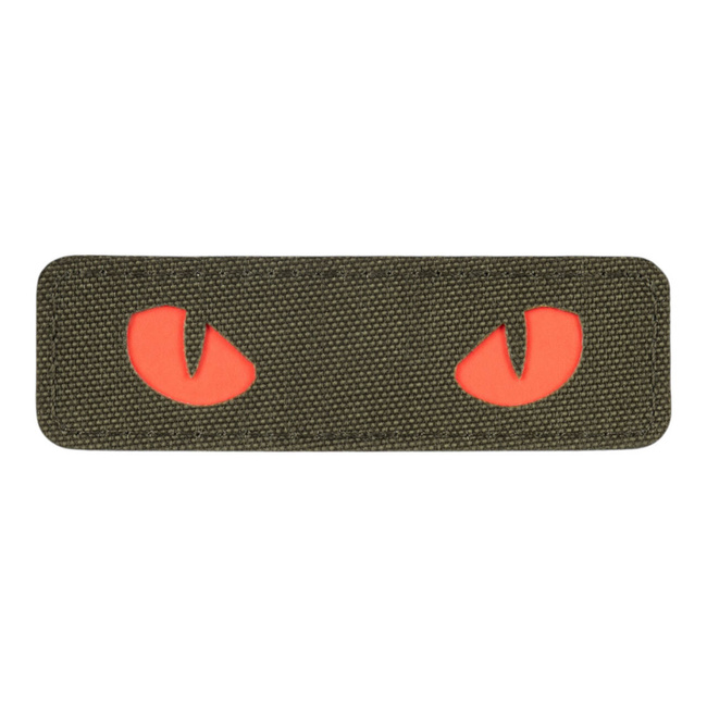 PATCH CAT EYES LASER CUT GID - RANGER GREEN/ROSU - M-TAC