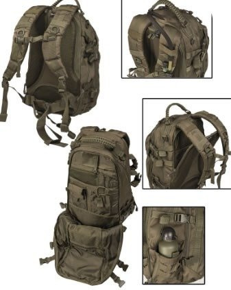 GREY LASER CUT MISSION PACK LARGE