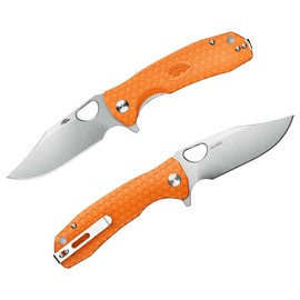 Honey Badger - ORANGE - MEDIUM - CLIPPOINT POCKET KNIFE