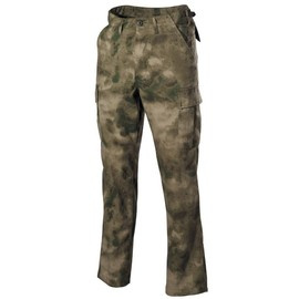 PANTALONI COMBAT AMERICANI - BDU - MFH® - CAMUFLAJ HDT FG (Verde Foliage)