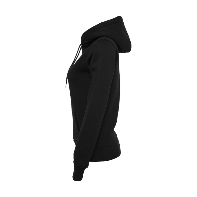 WOMEN'S HEAVY HOODI - FORVERT PRINT - NEGRU - NAPA - BRANDIT
