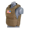 Vesta tactica standard cu insertii balistice soft dummy - Delta Soft Body Armor - Tan - 8FIELDS
