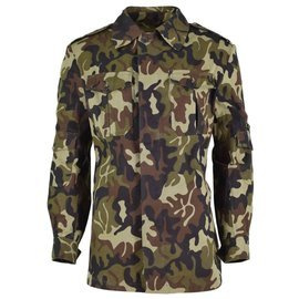 Veston - camuflaj românesc tip mozaic, anii 1990, Surplus Armata Română - Uzat