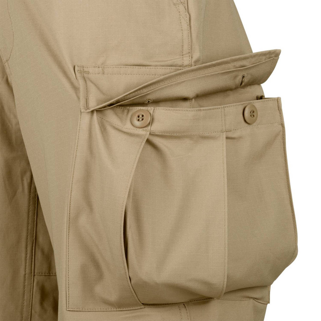 PANTALONI SCURTI, BERMUDE BDU - BUMBAC RIPSTOP - Helikon-Tex - US WOODLAND
