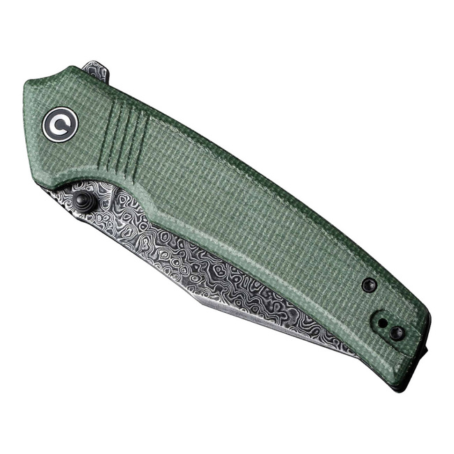 CUTIT DAMASCUS TRANQUIL MICARTA VERDE - CIVIVI