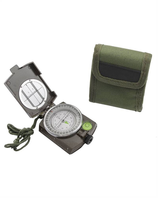 Army Metal Compass With Case