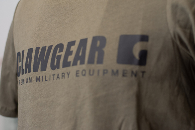 TRICOU CU LOGO CG - CLAWGEAR® - RAL7013
