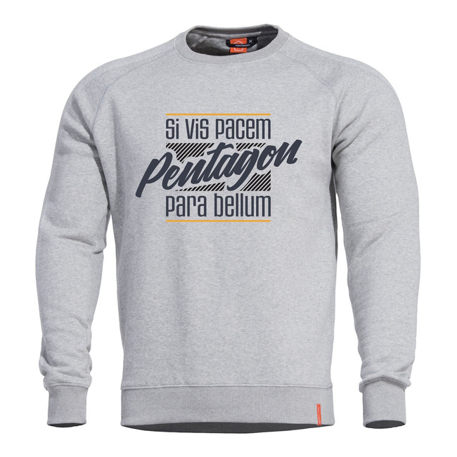 PULOVER HAWK  - "PARA BELLUM" - Pentagon® - MELANGE