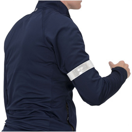 Banderola reflectorizanta de siguranta - PVC - 38 x 3 cm - Alba - Everestus