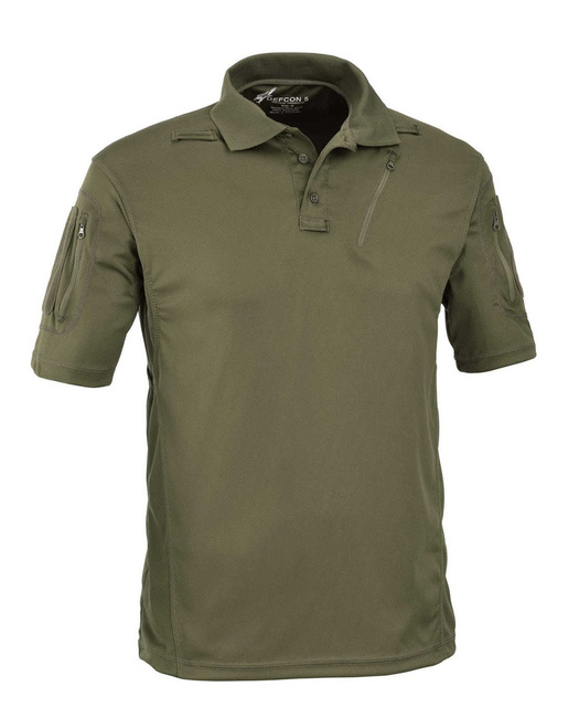TRICOU POLO CU BUZUNARE - ADVANCED TACTICAL - DEFCON 5 - VERDE OD